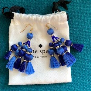 Kate Spade Pretty Poms Small Tassell Earrings